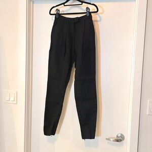 Black Pants Giambattista Valli Italy Wool Silk